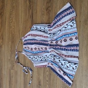 Shein - Size Small - White Hippie Size Halter Top - No Damage